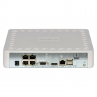 圖威TV-NVR9104K-6013E 4路全高清1080p NVR硬盤錄像機(SATA*1)(網口*5)+4IPC套裝